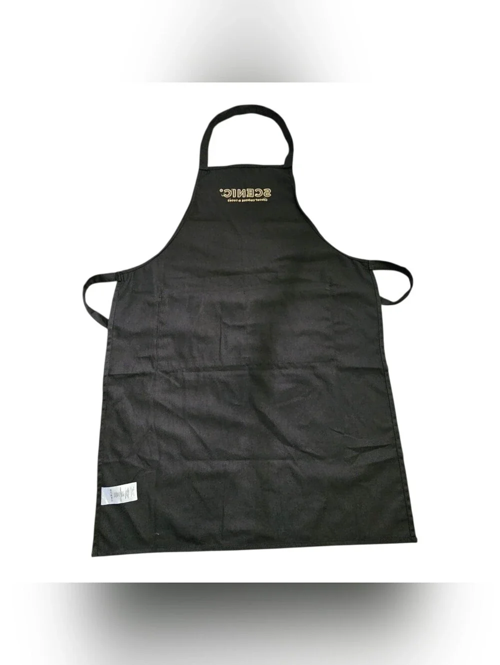 Scenic Luxury Cruises & Tours Black Cooking Apron Chef Kitchen Pockets Brand
